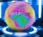 New product 5# fashional reflective soccerball  beautiful soccerball for kids customized football