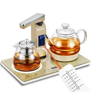 New Product Ideas 2019 Electric Remote Controlled Water Kettle With Glass Tea Jug Keep Water Constant Temperature