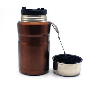 New Product Lunch Bucket Porridge Mug Insulated Thermos Vacuum Pot Stainless Steel Braised Beaker