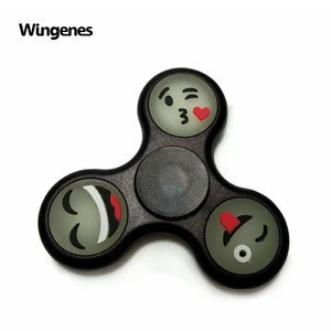 New Products Finger Spinner Fingertip Gyroscope Toy With LED Light For Kids