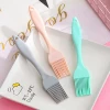 New Removable Silicone Basting Brush Heat Resistant Brushes Spread Oil Butter Sauce Marinades for BBQ Grill Baking Kitchenwave