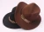 Import New spring  women western cowboy style wool winter fedora hats from China