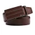 New style brown premium genuine leather belts for men adjustable buckle