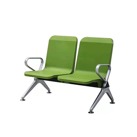 newest  design public 3 seater  waiting bench  with patent  bank or hospital metal  frame waiting area pu waiting chair