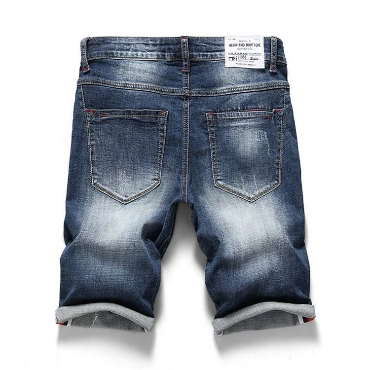 Newest Selling Men Shorts Pants Skinny Short Denim Men Jeans