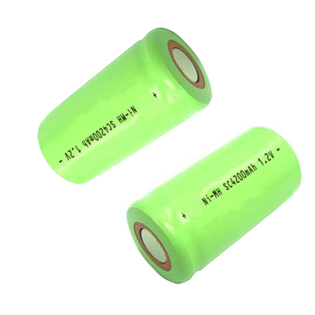 Ni-MH battery SC 4200mAh 1.2V Flat Top nimh rechargeable battery Sub C size High capacity nimh battery for RC toys