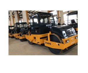 NIVO 8ton 10ton static road roller 42KW economic 2YJ8/10 vibratory roller compactor and parts