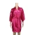 Import Noble custom solid color thin cardigan robe summer sexy short bathrobe ladies silk dressing gown from China