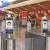 non contact fever screening face recognition turnstile biometric access control system with temperature check