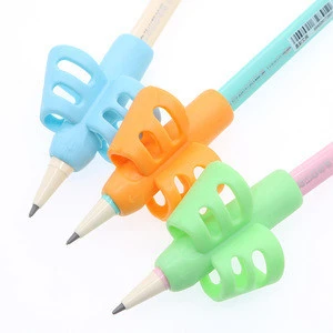 Non-Toxic Children Pencil And Pen Holder Help Pen Posture Correction Tools Office School Supplies Direct Delivery