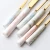 Import Nordic Marbling Flatware Ceramic Handle Stainless Steel Cutlery Set from China