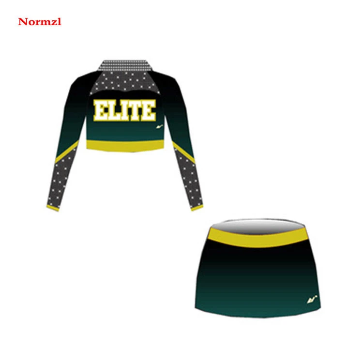 Normzl Custom Made Hot Cheer Practice Wear Star Cheerleading Rhinestone Uniform For Cheerleaders Children