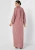 Import Oem Custom Islamic Dubai High Fashion Plus Size Bow Tie Collar Long Sleeves Plain Abaya Dress For Muslim Women from China