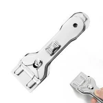 OEM Customized Kitchen Glass Ceramic Hob Cooker Stainless Steel Cleaning Scraper Knife metal body car window Ice scraper