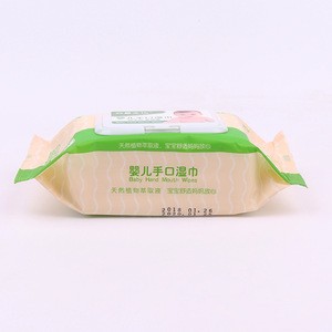 OEM Disposable baby cleansing wet wipe 80pcs/tissue baby skin care product