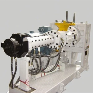 OEM Made Roller Head Cold Feeding Extruder With Calender Line For Sheet