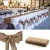 OEM Printed Jute Table Runner Burlap Tablecloth Trendy For Wedding