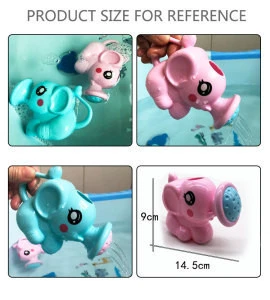 OEM shower swimming toy hot sale Elephant animal  Baby bath toy animal plastic toys for kids