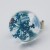 Import OEM Women Blue Flower Glass Jewelry Crystal Beads for Necklace from China