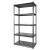 Import office shelf whole steel Multifunctional 3 4 5 layers kitchen open storage rack for living room home kitchen cabinets from China