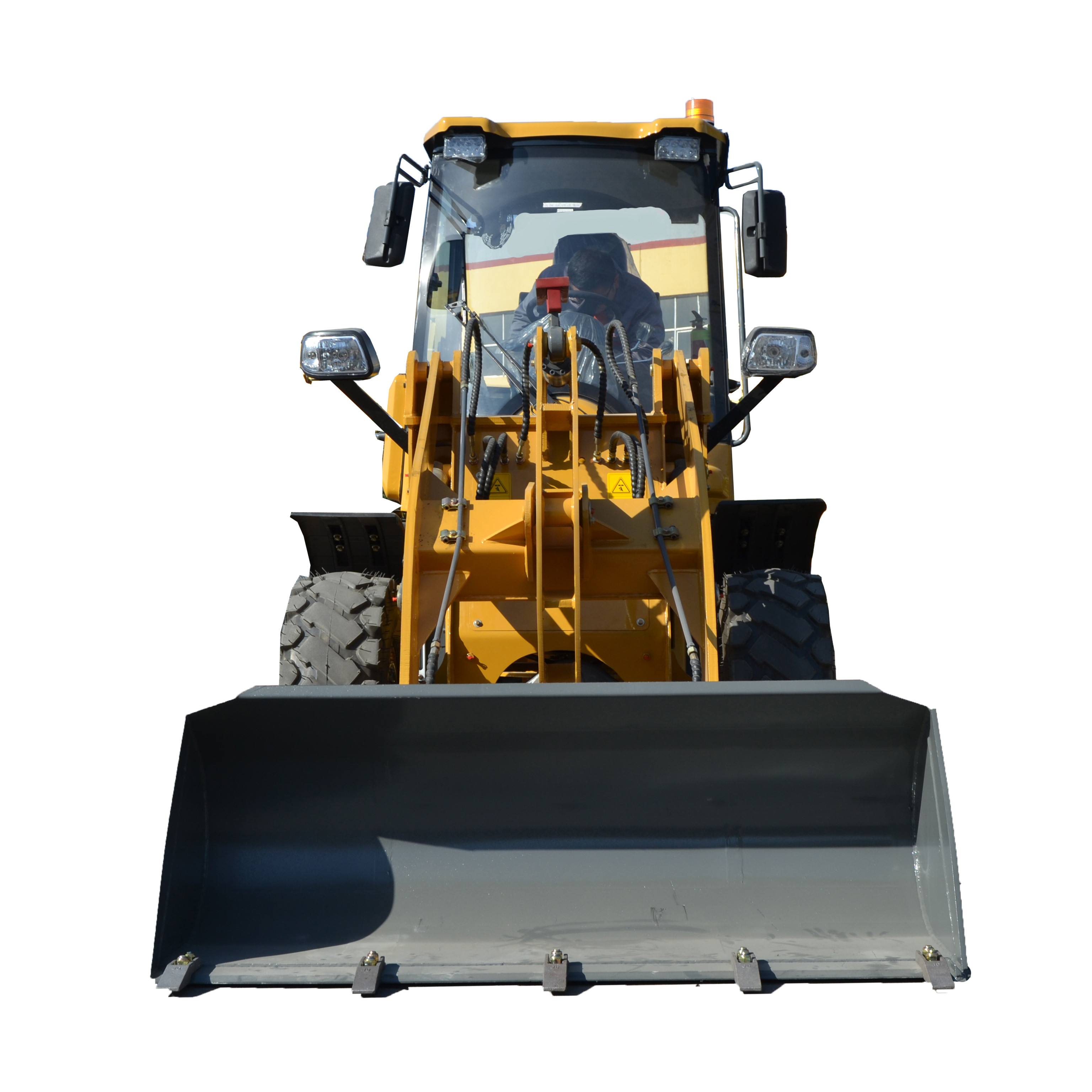 Optional attachments durable mini wheel loader for both construction and agriculture