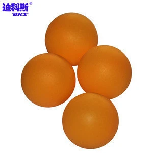 Orange Plastic Table Tennis Balls For Fun