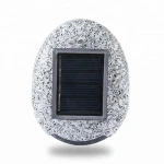 Outdoor Courtyard Landscape Garden Stone Shaped LED Solar Light