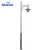 Import Outdoor ip65 post solar panel garden led pillar light with pole from China