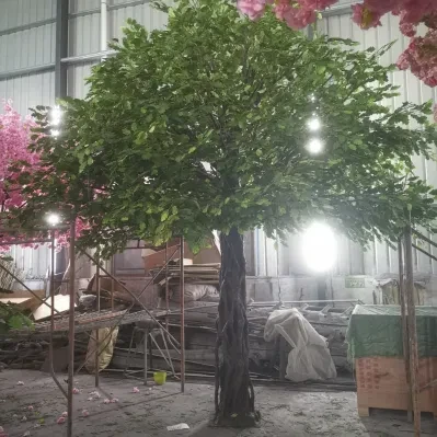 Outdoor Large Artificial Green Tree Wholesale Artificial Oak Tree for Museum Decoration
