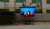 Outdoor multiple video formats Solar powered lift trailer LED display Module size 320*160mm P8 mobile LED advertising screen