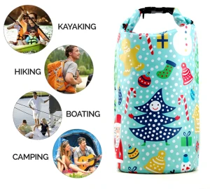 Outdoor PVC Waterproof Ocean Pack Dry Bag For Camping Swimming Hiking