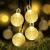Import Outdoor Solar String Lights 20ft 30 LED Fairy Bubble Crystal Ball Holiday Party Decoration Lights from China