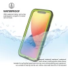 Oxterlai  Phone 12mini Waterproof Case Waterproof Full Sealed IP68 Certified Shockproof Snowproof Dustproof Rugged Case Military