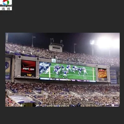 P10 LED Screen as Scoreboard Football Stadium LED Display