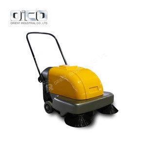 P100A Electrical Walk Behind Floor Sweeper Small Street Cleaning Vehicle