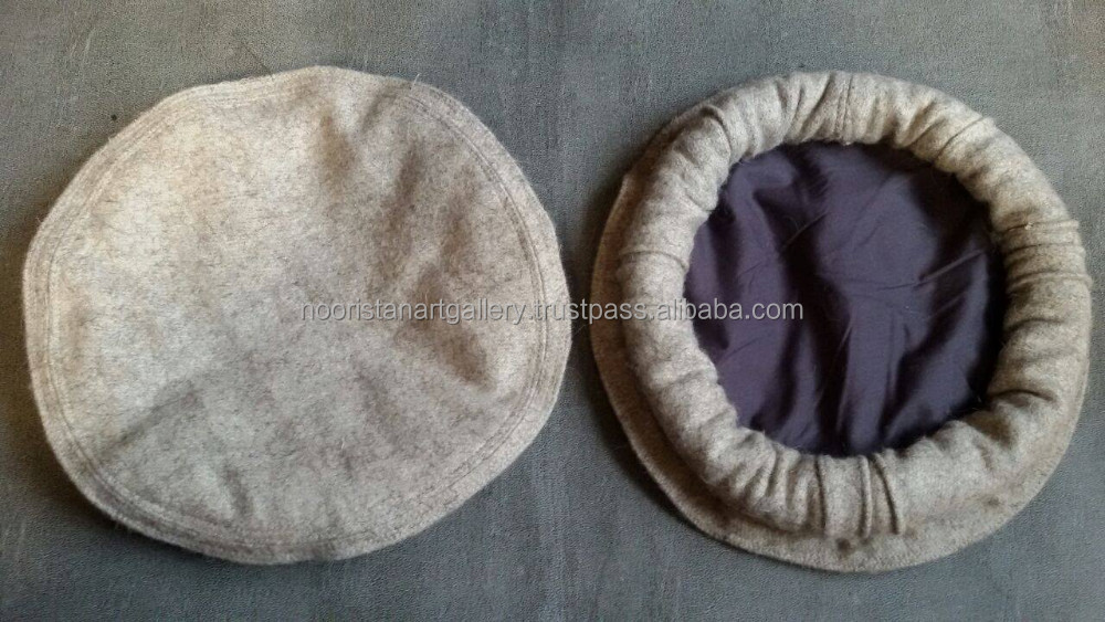 Buy (pakol-01) Afghan Pakol / Traditioal Pakol /pakistan Chitral Pakol ...