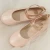 Import party dance princess silver enchanted glitter leather ballet flat cute baby kids wedding shoes from China