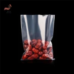 PE Material  Top Open Transparent  Plastic Bags Food Grade