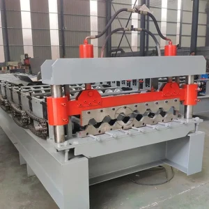 Permanent technical services supplying Automatic steel garage  container board Forming corrugating Machine