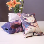 Personalized Photo Paper bag cloth simple tissue bag cotton linen living room tissue box