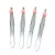 Import Pink Handle Eyebrow Tweezers In Scissors Style Slant Tip Hair Plucking Tweezer Scissors from Pakistan