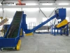 plastic bumper recycling machine with CE ISO certificate