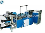 Plastic film roll cutting bag machine,rolling bag making machine