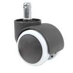 Plastic furniture swivel wheelchair spare parts office chair wheels