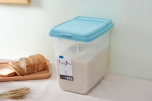 Plastic Kitchen Cereal Grain storage box Rice Candy Food Storage Container Box rice box