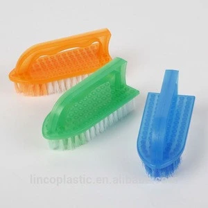 Plastic Scrubbing Clothes Washing Brush With Handle