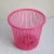 Import Plastic trash can kitchen bathroom non-folding hotel simple waste paper trash can from China