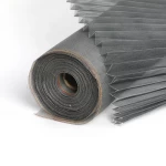 plisse window mesh Polyester pleated insect screen for retractable windows doors