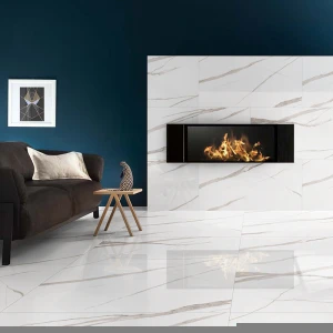 Polished porcelain low price floor tiles and marble tiles