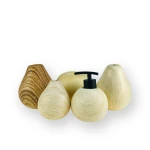 polyresin wholesale home decor natural resin water transfer custom wood home decoration